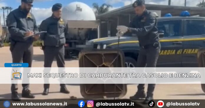 Carburante ‘allungato, maxi sequestro di gasolio e benzina in provincia di Napoli oltre 4500 litri alterati