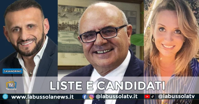 ELEZIONI AMMINISTRATIVE 2026 CASANDRINO LISTE E CANDIDATI