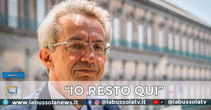 GAETANO MANFREDI SINDACO NAPOLI