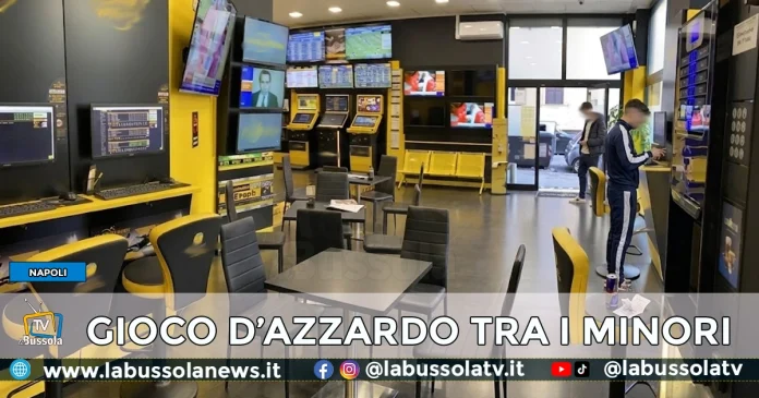 GIOCO D'AZZARDO DIFFUSO TRA I MINORI GIOCO D'AZZARDO DIFFUSO TRA I MINORI