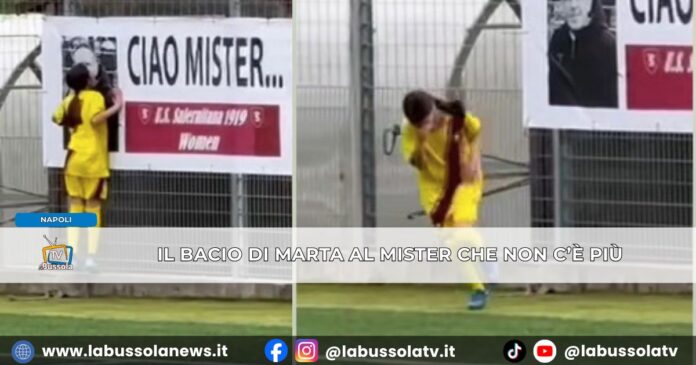 Marta Gagliardi e la dedica al Mister che non c'è più MI ha insegnato tante cose, è stato un grande uomo