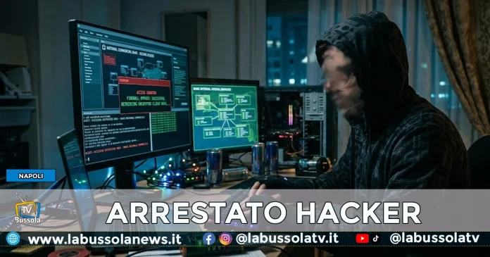 NAPOLI ARRESTATO HACKER
