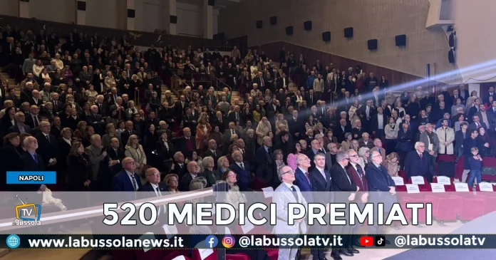 Ordine dei Medici premia 520 camici bianchi