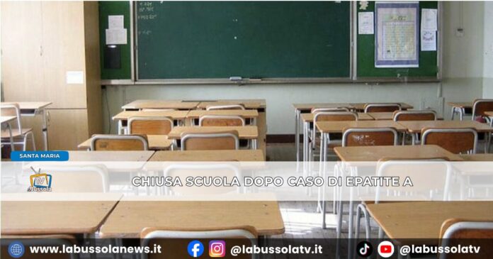 Caso di Epatite A in una scuola a Santa Maria la Carità, il Sindaco ordina la chiusura