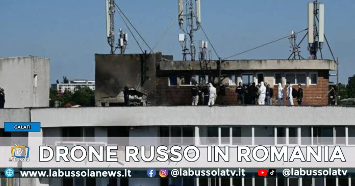 DRONE RUSSO IN ROMANIA