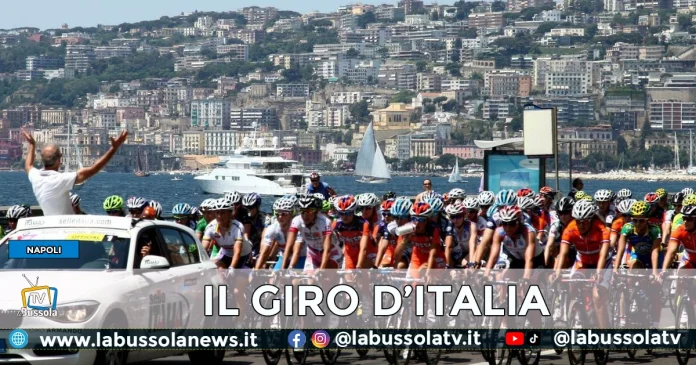Giro d'Italia tappa Paestum Napoli