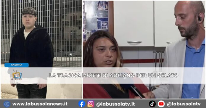 La tragedia a Casoria di Adriano, morto dopo aver mangiato un gelato. Le parole della madre Mi ha detto che non riusciva a respirare