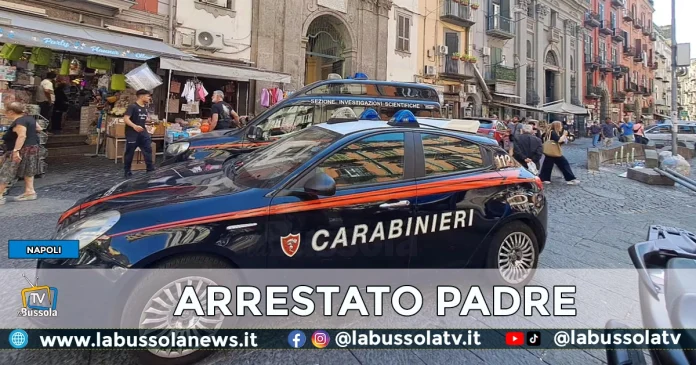 Napoli accoltella figlio Rione Sanità