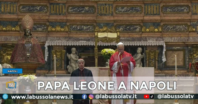 PAPA LEONE A NAPOLI