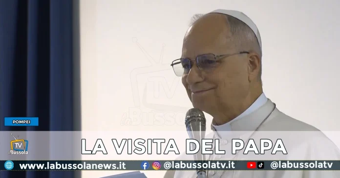 PAPA LEONE A POMPEI