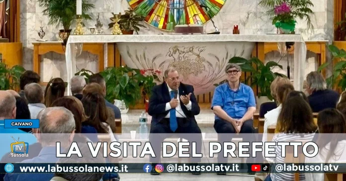 CAIVANO VISITA PREFETTO DON MAURIZIO PATRICIELLO