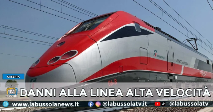 DANNI LINEA ALTA VELOCITA ROMA NAPOLI