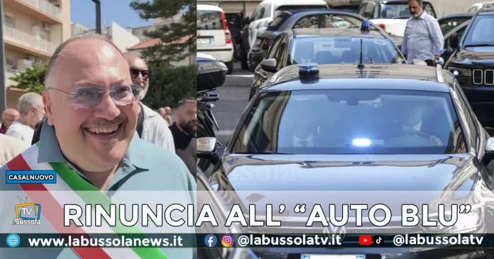 GIOVANNI NAPPI SINDACO CASALNUOTO AUTO BLU TAXI SOCIALE