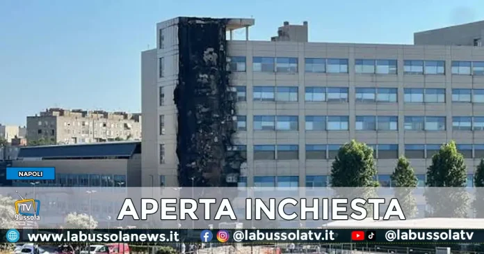 INCENDIO OSPEDALE DEL MARE INCHIESTA