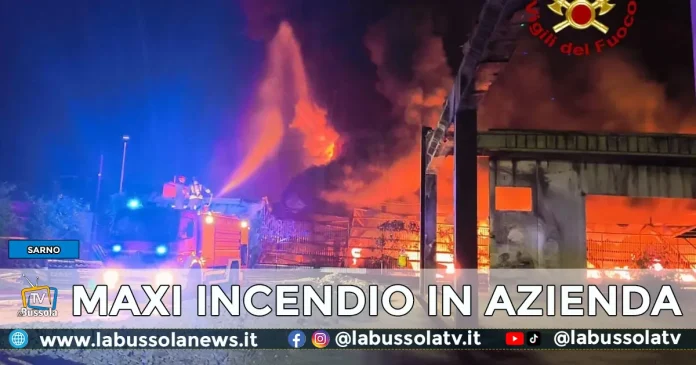 INCENDIO SARNO