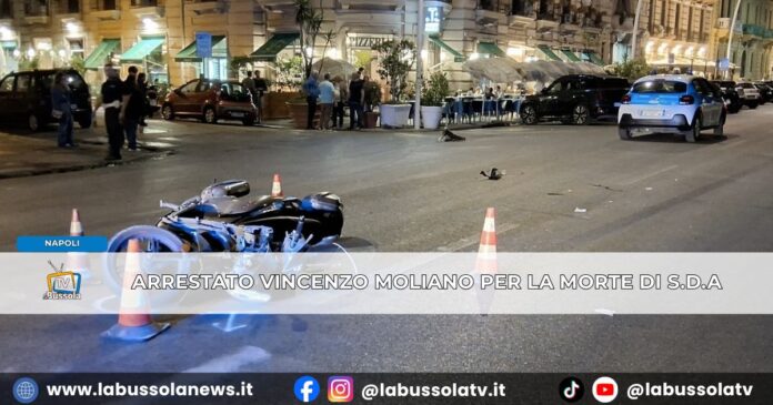 Lungomare di Napoli È Vincenzo Molinaro, il 29enne di Melito che ha investito il 60enne di grumo nevano sossio d’ambra