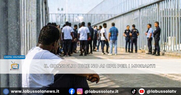 Migranti, il Consiglio della Regione Campania approva mozione contro Centri Prima Accoglienza a Castel volturno