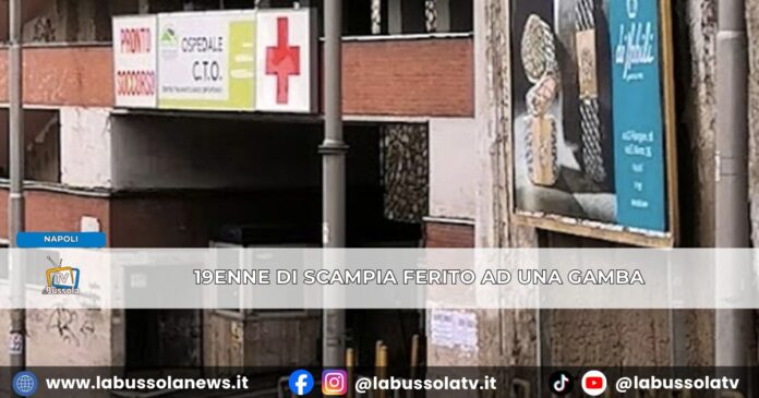 Napoli, aggredito e accoltellato alla gamba un 19enne di scampia ricoverato e medicato al CTO