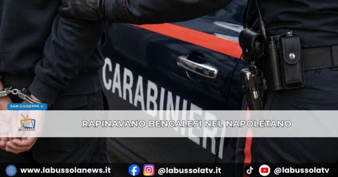 rapinavano cittadini bengalesi nel napoletano, tra gli arrestati anche due diciassettenni