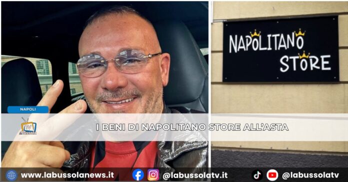 Napolitano Store, svuotato il punto vendita di Corso Garibaldi a Napoli i prodotti sequestrati verso l’asta giudiziaria