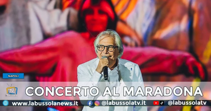 Nino D'Angelo concerto Maradona 2027