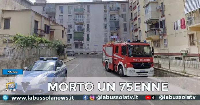 75ENNE MORTO IN CASA ROGO CAPODIMONTE
