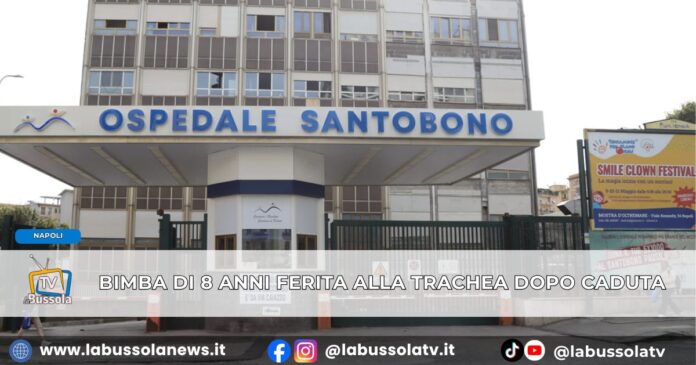 Bambina ferita dopo una caduta dal monopattino trasferita d’urgenza al Santobono