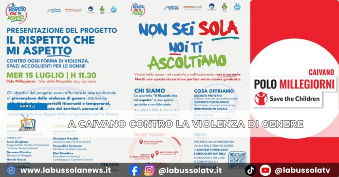 _Caivano, nasce la rete contro la violenza di genere al via il progetto Il Rispetto che mi aspetto (1)