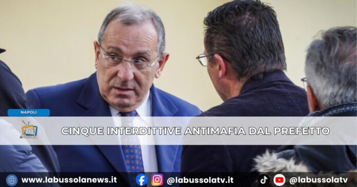 Cinque interdittive antimafia per imprese a Marano, Casoria, Quarto e Napoli i provvedimenti del Prefetto