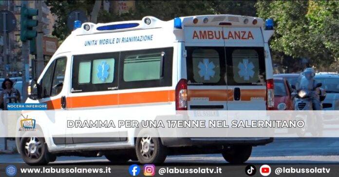 DRAMMA NEL SALERNITANO 17ENNE CADE DA SECONDO PIANO, è GRAVE. RISERBO SULLE MOTIVAZIONI