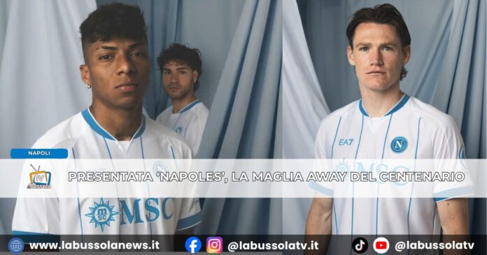 EA7 e SSC Napoli presentano ‘Nàpoles’ la maglia ‘Away’ del centenario dedicata all’Argentina