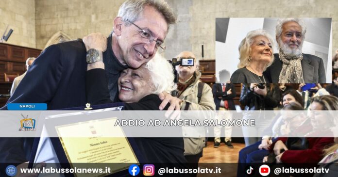 FOTOGRAFIA ADDIO AD ANGELA SALOMONE, COMPAGNA DI VITA E ANIMA DISCRETA DELL'ARTE DI MIMMO JODICE