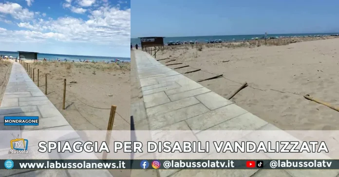 MONDRAGONE SPIAGGIA DISABILI