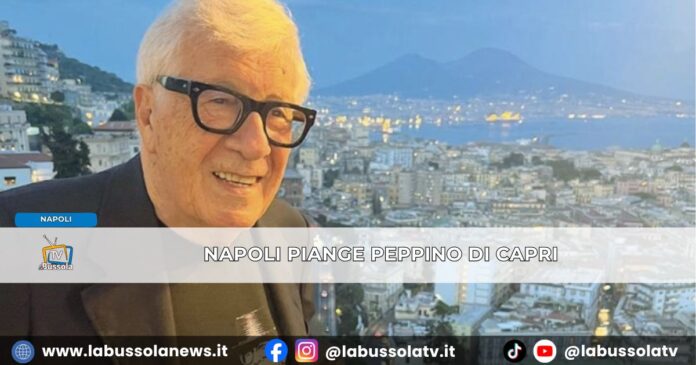Napoli piange Peppino Di Capri, il Sindaco Manfredi “Lo ricorderemo”. il commosso addio di De Laurentiis