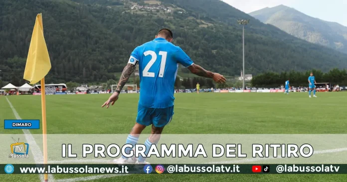 SSC NAPOLI RITIRO DIMARO FOLGARIDA