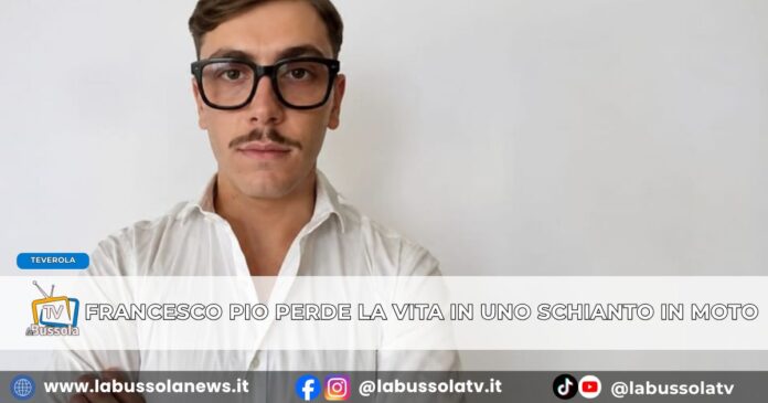 Schianto in moto sull’Appia, Francesco Pio D’Anna muore a 24 anni