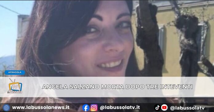 Afragola Angela Salzano muore a 43 anni all'Ospedale Moscati di Aversa dopo settimane di agonia, indagini sulle cause del decesso