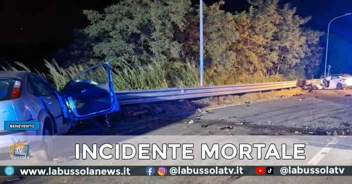 BENEVENTO INCIDENTE PONTE VALENTINO