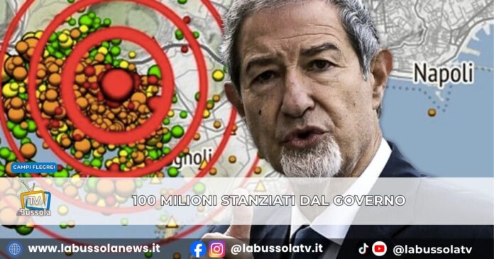 Dal Governo 100 milioni per l'emergenza ai Campi Flegrei, oggi Piantedosi in Prefettura
