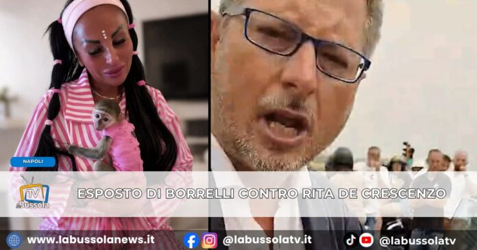 Francesco Emilio Borrelli presenta esposto contro Rita De Crescenzo Le scimmine non sono un giocattolo