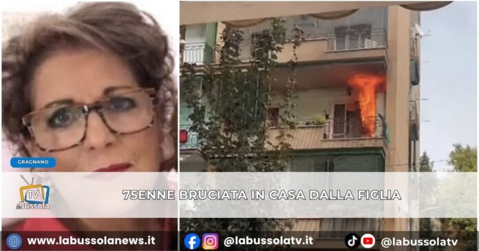 Gragnano, 75enne muore nell’incendio in casa fermata la figlia, avrebbe confessato di aver provocato il rogo