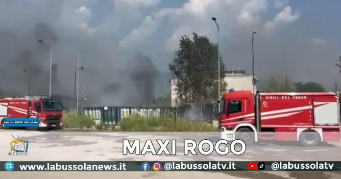 INCENDIO SAN GIUSEPPE VESUVIANO