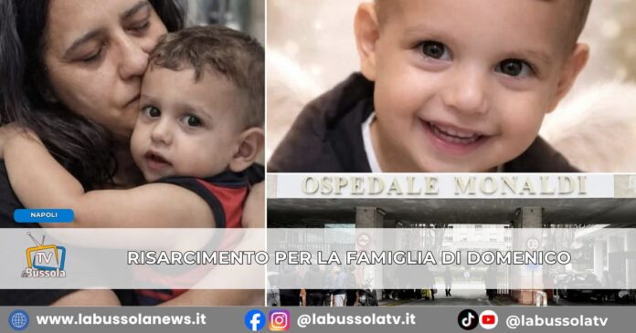 Morte del piccolo Domenico Caliendo, accordo per il risarcimento tra la famiglia e il Monaldi