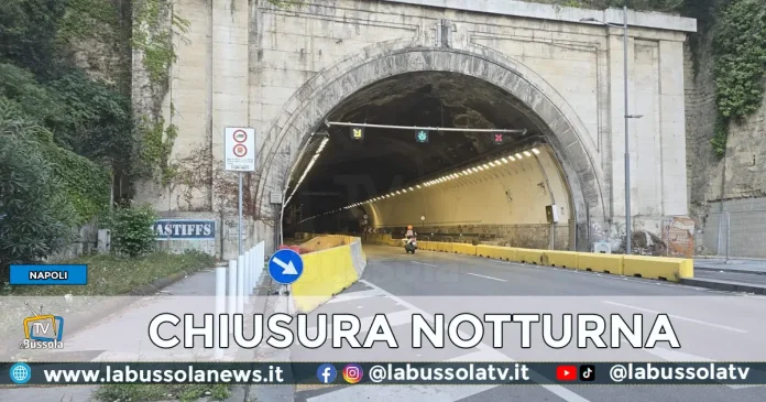 NAPOLI CHIUSURA NOTTURNA GALLERIA QUATTRO GIORNATE