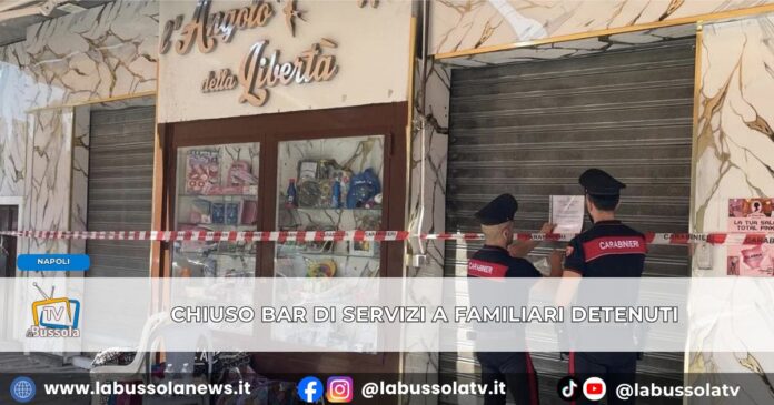 Napoli chiuso a Poggioreale bar che offriva servizi ai parenti dei detenuti, da deposito zaini e cellulari a pesatura pacchi