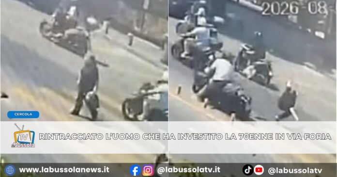 Napoli, donna travolta da uno scooter a Via Foria rintracciato il motociclista che era scappato dopo l'impatto