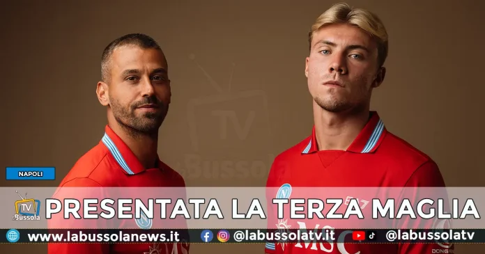 SSC NAPOLI TERZA MAGLIA ROSSA