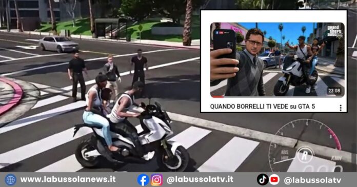 VIDEO - GTA V, Francesco Emilio Borrelli diventa un personaggio del gioco la mod ironica di TeknoEscobar