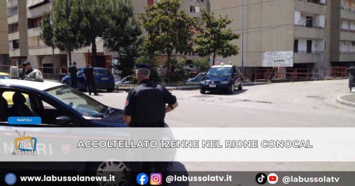 Violenza al rione Conocal di Ponticelli, lite tra coetanei accoltellato all’addome dodicenne