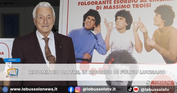 Rai Movie: 'Ricomincio da tre', in ricordo di Fulvio Lucisano